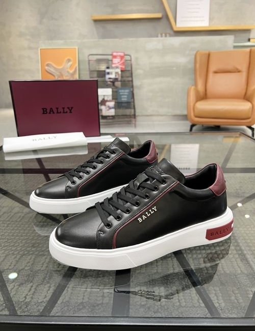 Bally Cowhide Sneakers With Original Sole