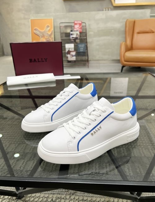 Bally Cowhide Sneakers With Original Sole