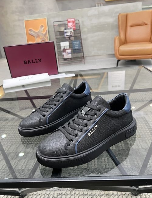 Bally Cowhide Sneakers With Original Sole