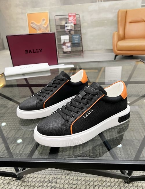 Bally Cowhide Sneakers With Original Sole