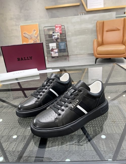Bally Imported Calfskin Sneakers