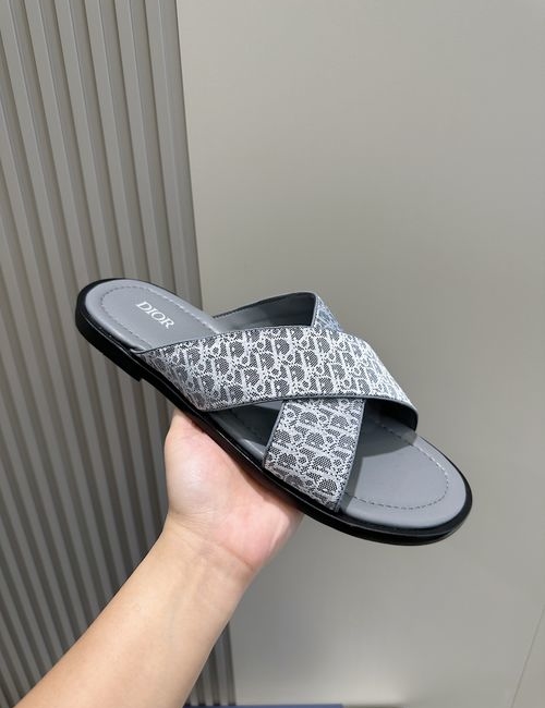Christian Dior CD Alias Sandals With Oblique Print