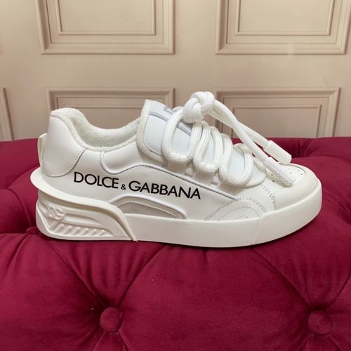 Dolce & Gabbana DG Premium Silk Leather Terry Lined Shoes