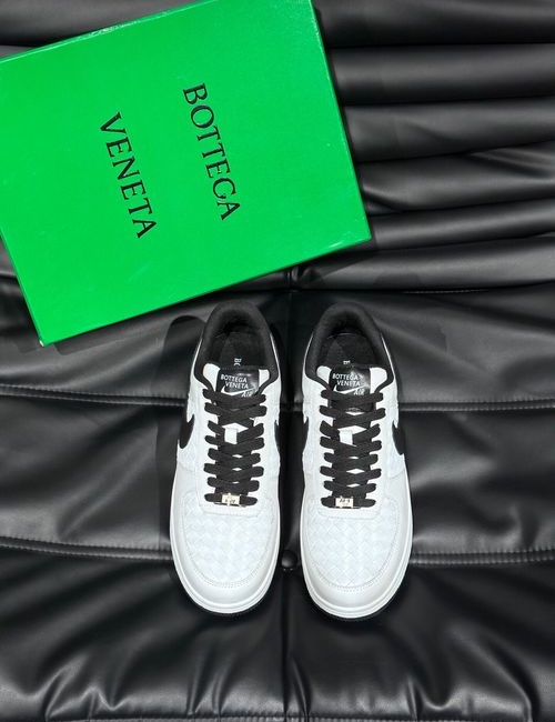 Bottega Veneta BV Woven Leather Low-top Casual Sneakers