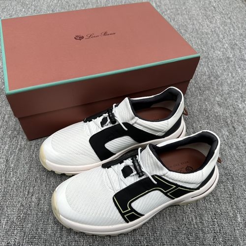 Loro Piana LP Wind Fiber Knit Mesh Casual Sneakers
