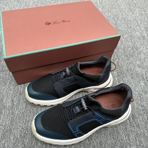Loro Piana LP Wind Fiber Knit Mesh Casual Sneakers