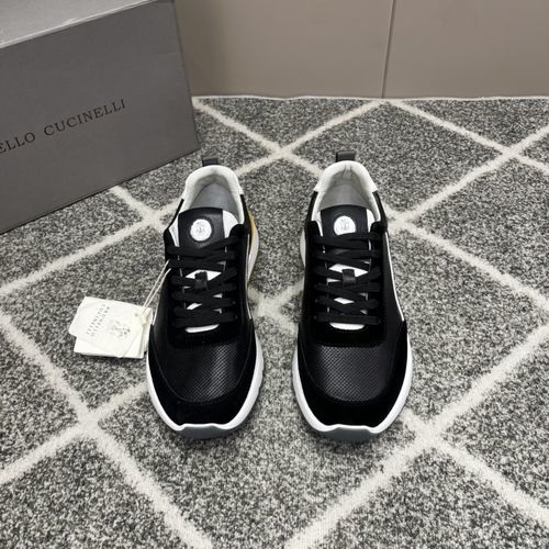Brunello Cucinelli BC Lace-up Casual Sneakers With Breathable Upper
