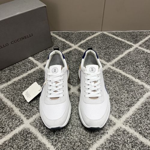 Brunello Cucinelli BC Lace-up Casual Sneakers With Breathable Upper