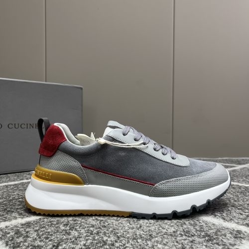 Brunello Cucinelli BC Breathable Knit Casual Sneakers