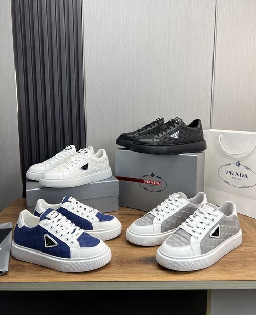 Prada Suede Cowhide Sneakers