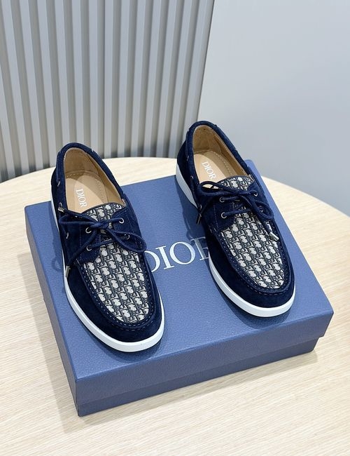 Christian Dior CD Granville Suede Oblique Casual Shoes