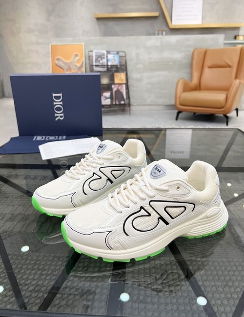 Christian Dior CD B30 Leather Mesh Breathable Sneakers
