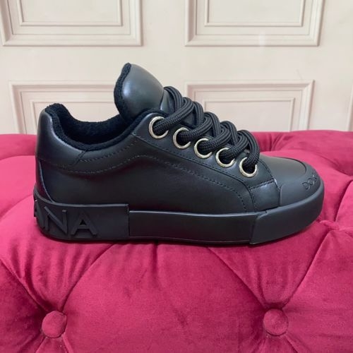 Dolce & Gabbana DG Chunky Shoes With Calfskin And Silk Lining
