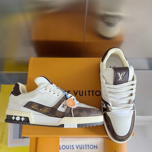 Louis Vuitton LV Trinner Sneakers With Non-slip Wearable Sole