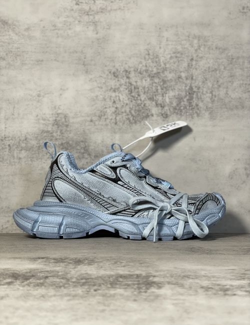 Balenciaga 3XL Suede Vintage Casual Sneakers