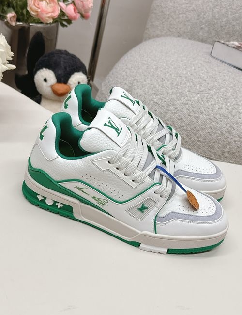 Louis Vuitton LV Silk Cowhide Casual Sneakers