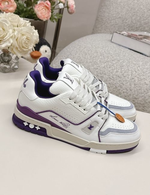 Louis Vuitton LV Silk Cowhide Casual Sneakers