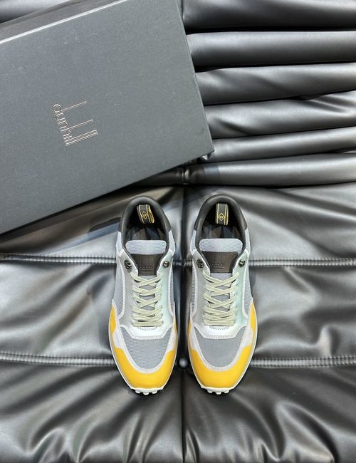 Dunhill Premium Leather Waterproof Casual Sneakers