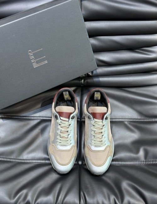 Dunhill Premium Leather Waterproof Casual Sneakers