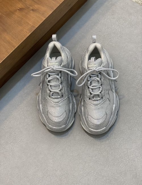 Balenciaga 3XL Series Handmade Rhinestone Casual Sneakers
