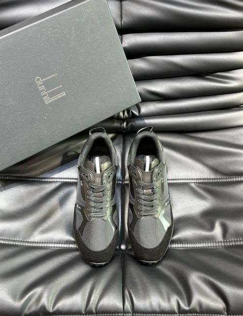 Dunhill Premium Leather Waterproof Casual Sneakers