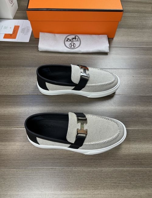 Hermes Premium Casual Shoes With TPR Sole