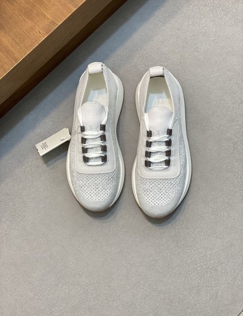 Brunello Cucinelli BC Knit Sneakers With TPU Lightweight Sole