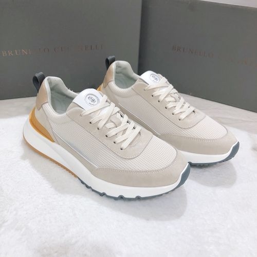 Brunello Cucinelli BC Lace-up Casual Sneakers Breathable Durable Shoes