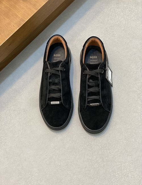 Hugo Boss Suede Leather Casual Sneakers
