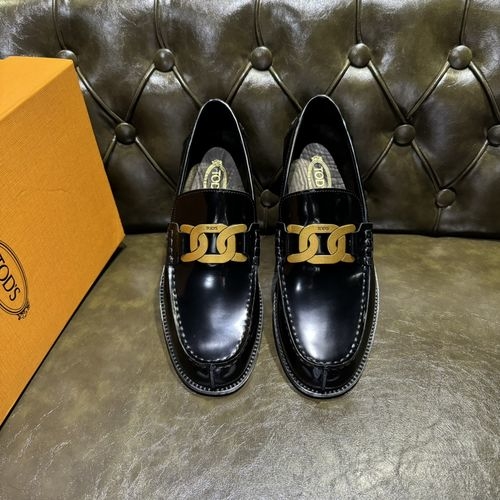 Tods Suede Leather Casual Leather Shoes
