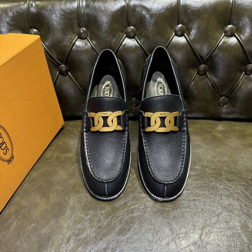 Tods Suede Leather Casual Leather Shoes