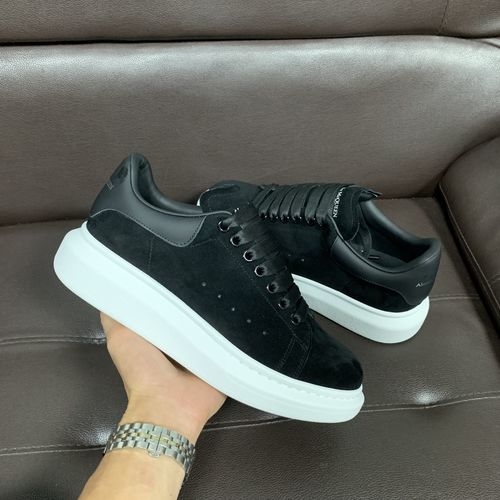 McQueen Premium Quality Leather Sneakers With Box
