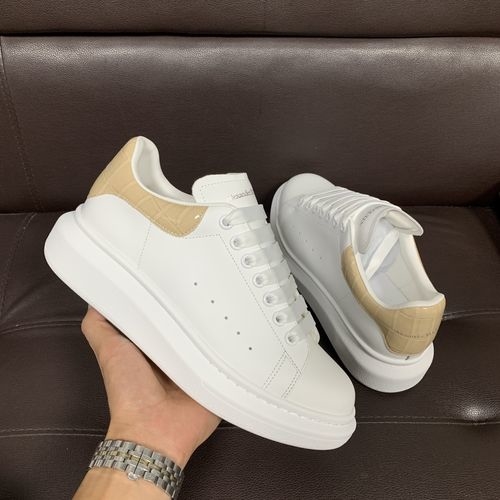 McQueen Premium Quality Leather Sneakers With Box