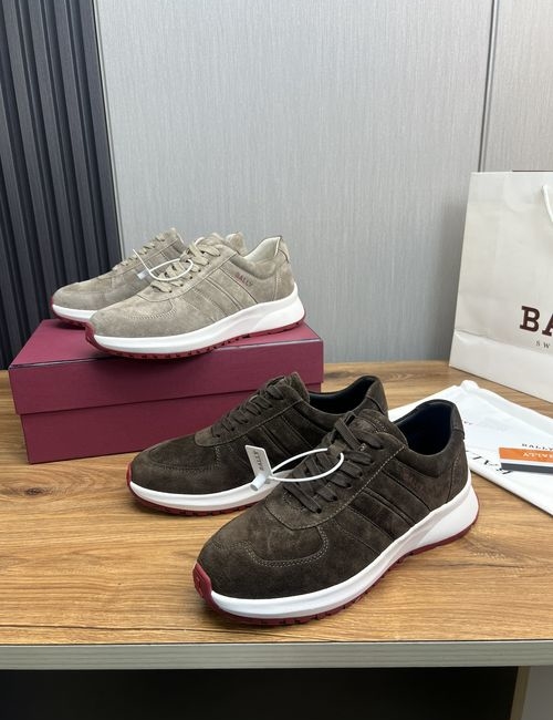 Bally Suede Calfskin Casual Shoes