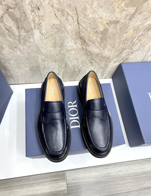 Christian Dior CD Brogue Derby Leather Shoes