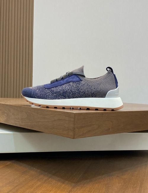 Brunello Cucinelli BC Knit Sneakers With Lightweight TPU Outsole