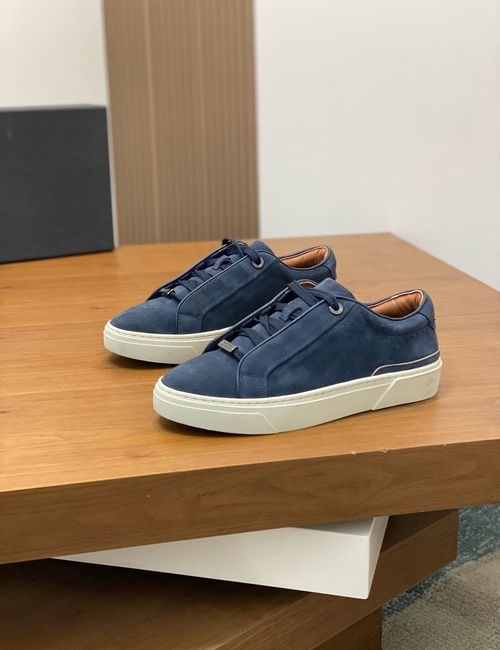 Hugo Boss Suede Cowhide Casual Sneakers With Original Sole
