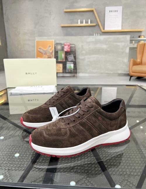 Bally Imported Calfskin Sneakers