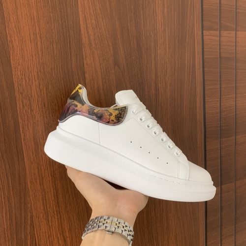McQueen Premium Shoes With Printed Italian Leather