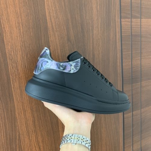 McQueen Premium Shoes With Printed Italian Leather
