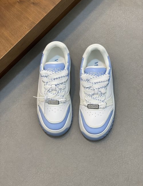 Versace Sculptural Spaceship Sneaker With Embossed Outsole