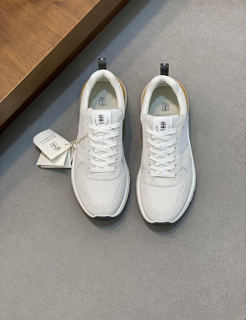 Brunello Cucinelli BC Knit Upper Sneakers With TPU Outsole