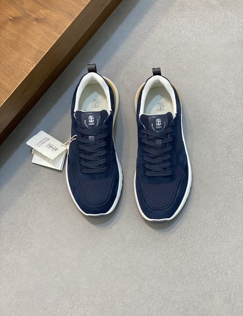 Brunello Cucinelli BC Knit Upper Sneakers With TPU Outsole