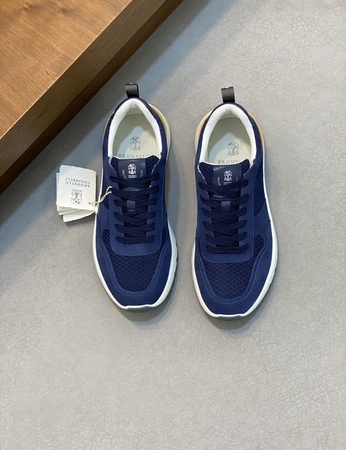 Brunello Cucinelli BC Knit Upper Sneakers With TPU Outsole