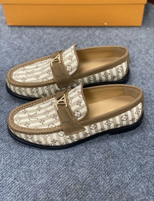 Louis Vuitton LV Genuine Leather Dress Shoes
