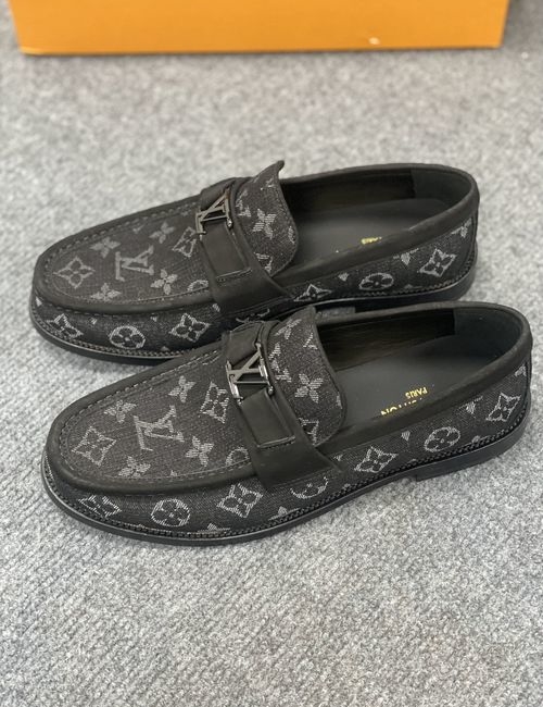 Louis Vuitton LV Genuine Leather Dress Shoes