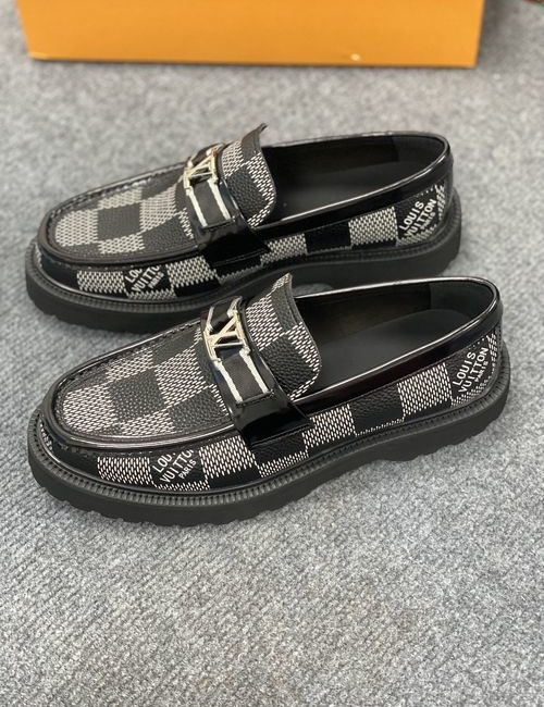Louis Vuitton LV Luxembourg Samothrace Leather Shoes