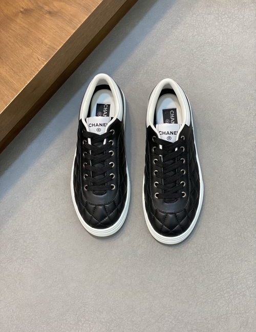 Chanel Breathable Suede Running Shoes With Reflective Trim