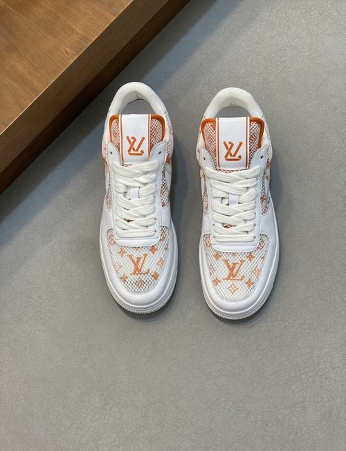 Louis Vuitton LV Casual Sneakers With Printed Logo