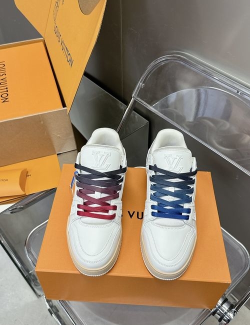 Louis Vuitton LV Trainer Casual Skate Shoes With Box